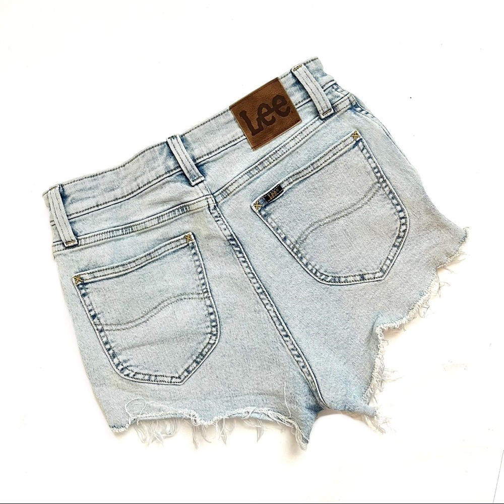 Lee High Rise Cut Off Shorts 29
